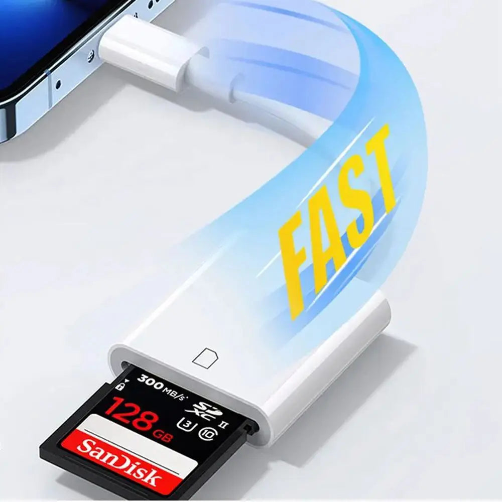 4 in 1 OTG Type C Card Reader